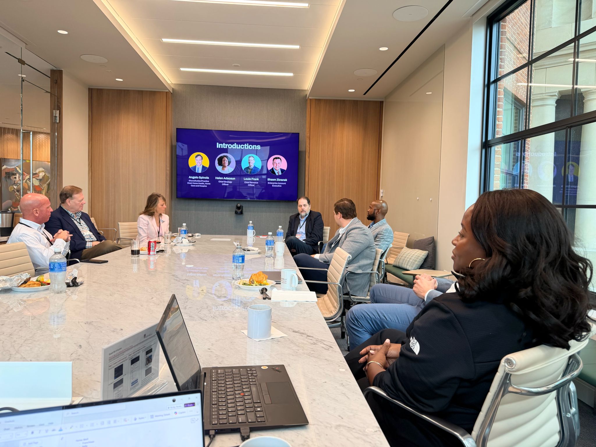 Activated Insights leadership in a session with industry partners